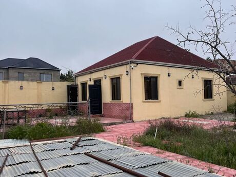 3 otaqlı həyət evi/bağ evi - Novxanı q. - 100 m²