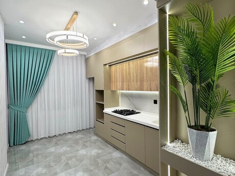 2 otaqlı yeni tikili - Həzi Aslanov m. - 82 m²