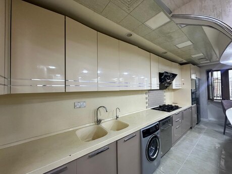 3 otaqlı yeni tikili - Nəriman Nərimanov m. - 130 m²