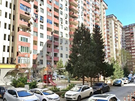3 otaqlı yeni tikili - Həzi Aslanov m. - 125 m²
