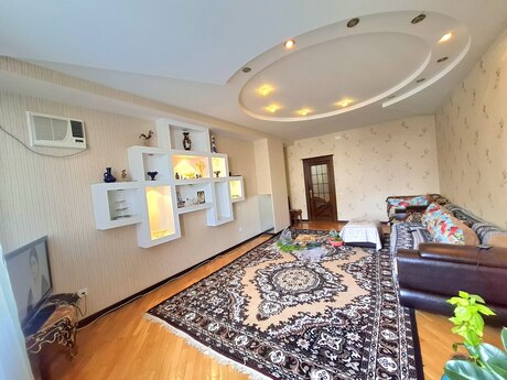 3 otaqlı yeni tikili - Həzi Aslanov m. - 125 m²