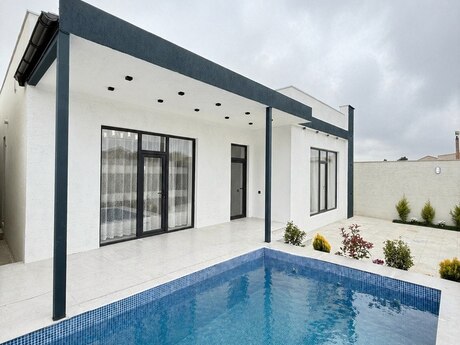 4 otaqlı həyət evi/bağ evi - Mərdəkan q. - 150 m²