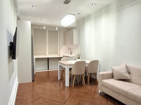 2 otaqlı yeni tikili - Həzi Aslanov m. - 55 m²
