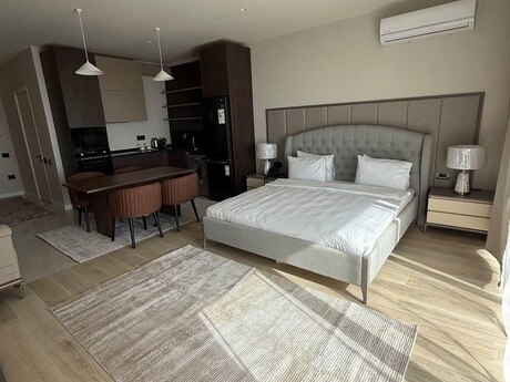 1 otaqlı yeni tikili - Nardaran q. - 50 m²