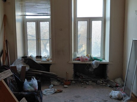 1 otaqlı köhnə tikili - Səbail r. - 28.8 m²