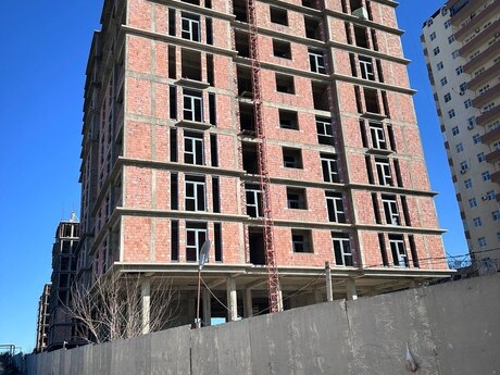 1 otaqlı yeni tikili - Qaraçuxur q. - 54.6 m²