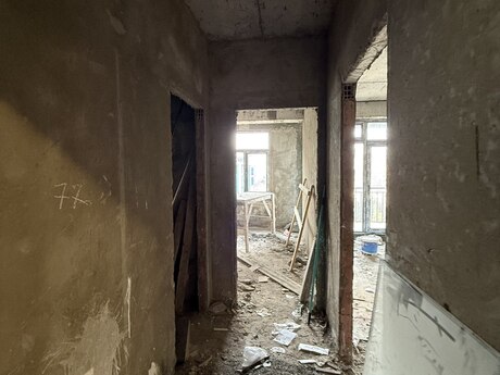 1 otaqlı yeni tikili - İnşaatçılar m. - 44.3 m²