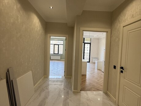 1 otaqlı yeni tikili - İnşaatçılar m. - 56.3 m²