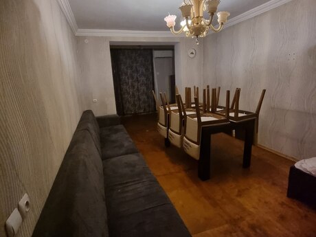 3 otaqlı köhnə tikili - İnşaatçılar m. - 70 m²