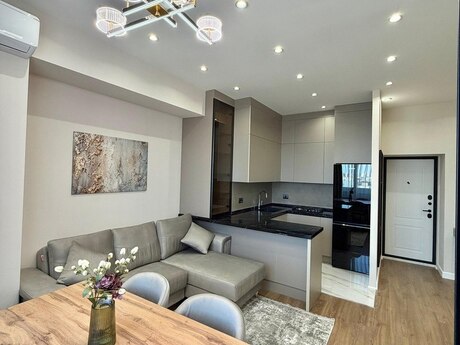 2 otaqlı yeni tikili - Şah İsmayıl Xətai m. - 63 m²
