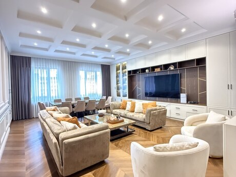 7 otaqlı yeni tikili - Səbail r. - 285 m²