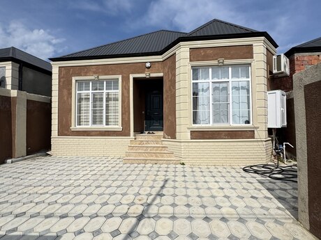 4 otaqlı həyət evi/bağ evi - Binə q. - 120 m²