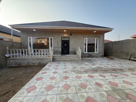 3 otaqlı həyət evi/bağ evi - Dədə Qorqud q. - 101 m²