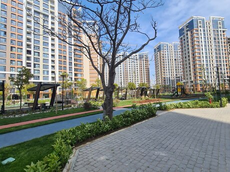 3 otaqlı yeni tikili - Bakmil m. - 92 m²