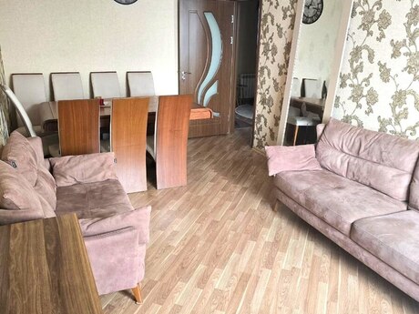 4 otaqlı köhnə tikili - Yeni Günəşli q. - 105 m²