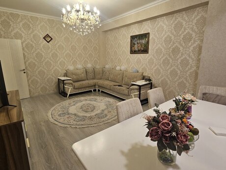 3 otaqlı yeni tikili - İnşaatçılar m. - 96 m²