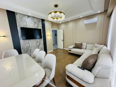 3 otaqlı yeni tikili - Bakmil m. - 91 m²