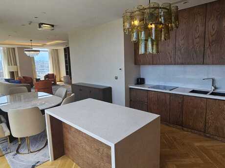 3 otaqlı yeni tikili - Şah İsmayıl Xətai m. - 165 m²