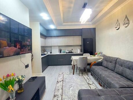 2 otaqlı yeni tikili - Şah İsmayıl Xətai m. - 60 m²