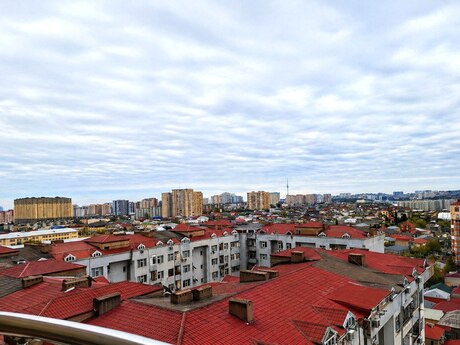 2 otaqlı yeni tikili - İnşaatçılar m. - 80 m²