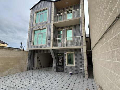 6 otaqlı həyət evi/bağ evi - Lökbatan q. - 200 m²