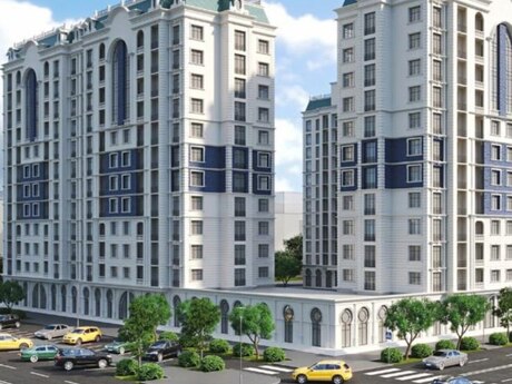 1 otaqlı yeni tikili - Həzi Aslanov q. - 44 m²