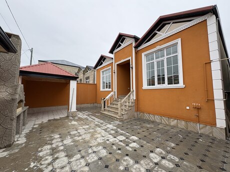 4 otaqlı həyət evi/bağ evi - Məmmədli q. - 110 m²