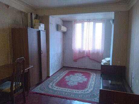 1 otaqlı köhnə tikili - İnşaatçılar m. - 35 m²