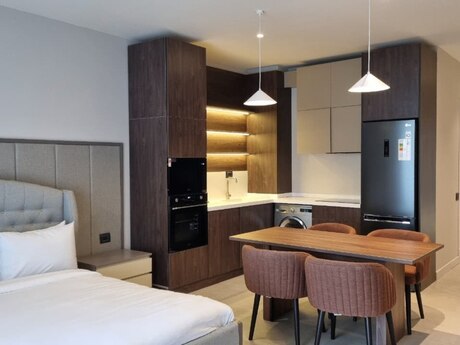 1 otaqlı yeni tikili - Nardaran q. - 55 m²