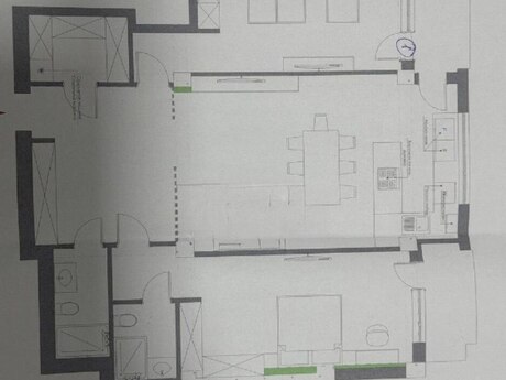 3-комн. новостройка - м. Нариман Нариманов - 128 м²