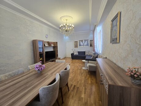 3 otaqlı yeni tikili - Qara Qarayev m. - 112 m²