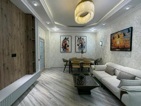 3 otaqlı yeni tikili - Həzi Aslanov m. - 90 m²