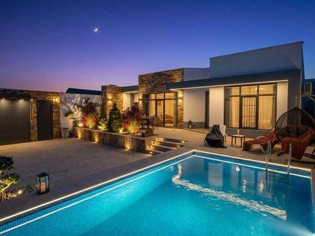 4 otaqlı həyət evi/bağ evi - Mərdəkan q. - 300 m²