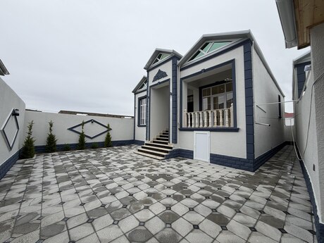 4 otaqlı həyət evi/bağ evi - Savalan q. - 120 m²