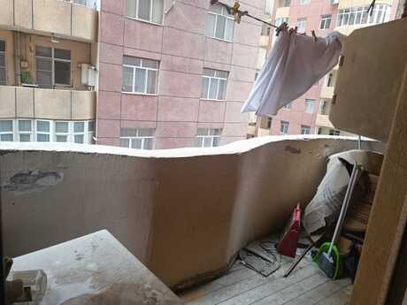 1 otaqlı yeni tikili - İnşaatçılar m. - 44 m²