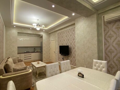 3 otaqlı yeni tikili - Nəsimi r. - 88 m²