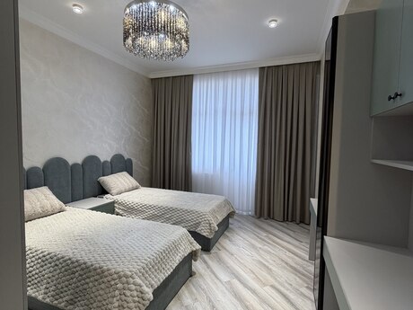 3 otaqlı yeni tikili - Həzi Aslanov m. - 90 m²