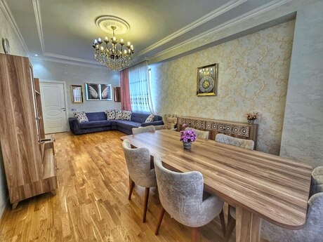 3 otaqlı yeni tikili - Qara Qarayev m. - 115 m²