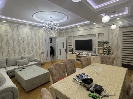 3 otaqlı yeni tikili - Şah İsmayıl Xətai m. - 137 m²