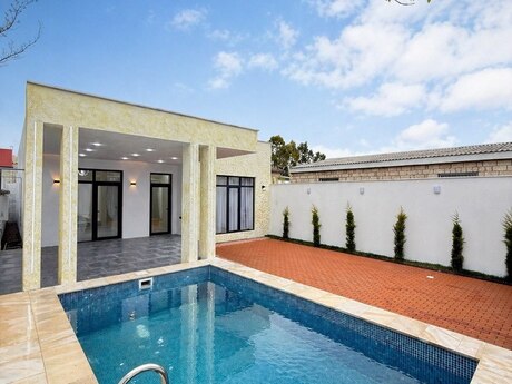 4 otaqlı həyət evi/bağ evi - Mərdəkan q. - 140 m²