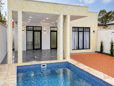 4 otaqlı həyət evi/bağ evi - Mərdəkan q. - 140 m²