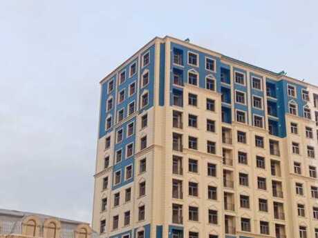 1 otaqlı yeni tikili - İnşaatçılar m. - 44.3 m²