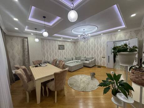 3 otaqlı yeni tikili - Şah İsmayıl Xətai m. - 140 m²