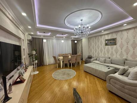 3 otaqlı yeni tikili - Şah İsmayıl Xətai m. - 140 m²