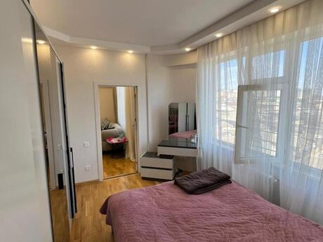 3 otaqlı yeni tikili - İnşaatçılar m. - 90 m²