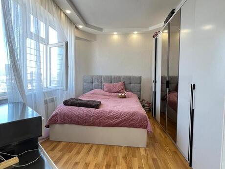 3 otaqlı yeni tikili - İnşaatçılar m. - 90 m²