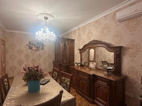 4 otaqlı köhnə tikili - Nəsimi m. - 90 m²