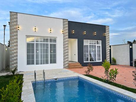 4 otaqlı həyət evi/bağ evi - Şüvəlan q. - 160 m²