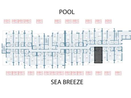 1 otaqlı yeni tikili - Sea Breeze q. - 55.6 m²