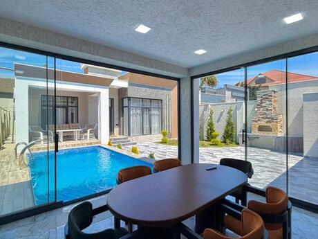 4 otaqlı həyət evi/bağ evi - Mərdəkan q. - 150 m²